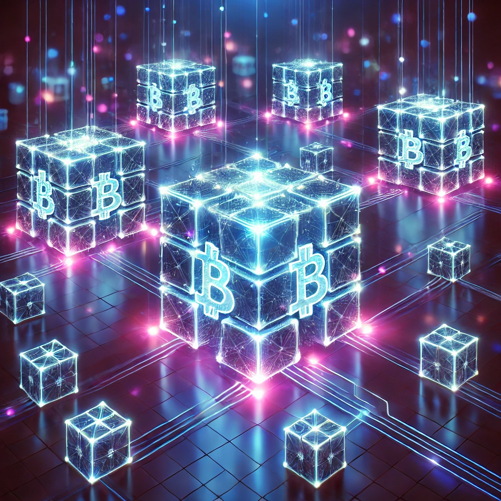 블록체인 기술 관련 사진