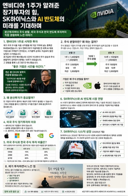 엔비디아1주의 힘