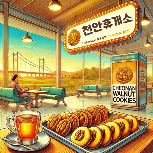 천안삼거리휴게소 호두과자
