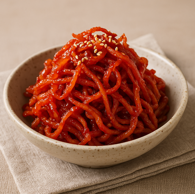 밥반찬 진미채 무침