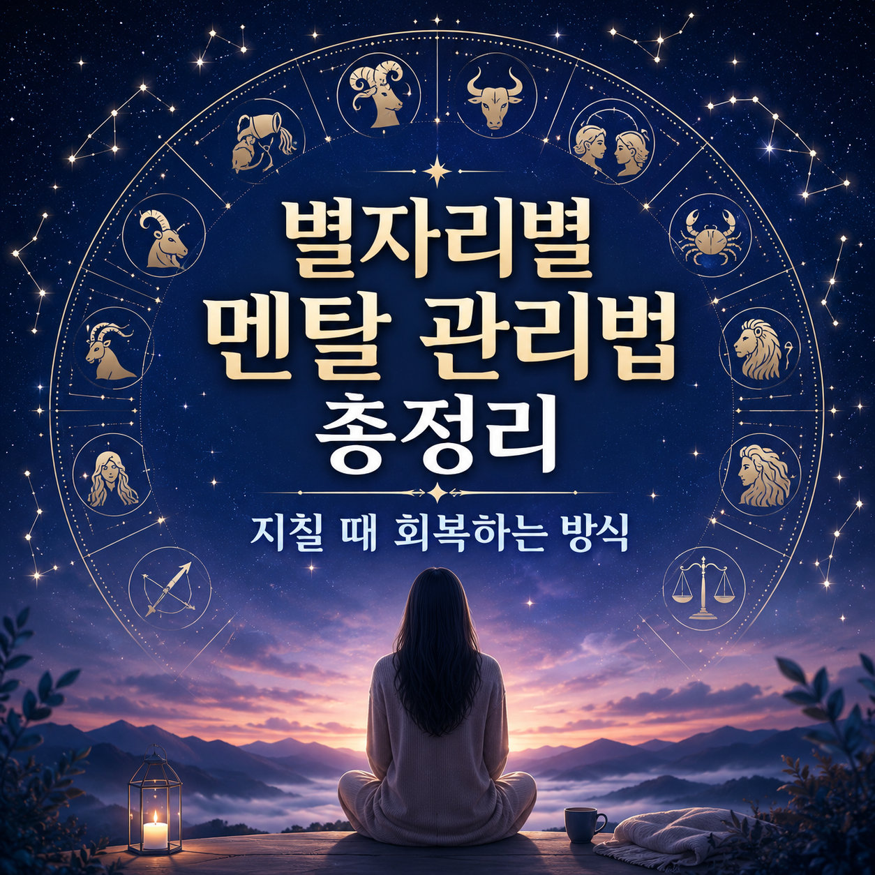 별자리별 멘탈 관리법