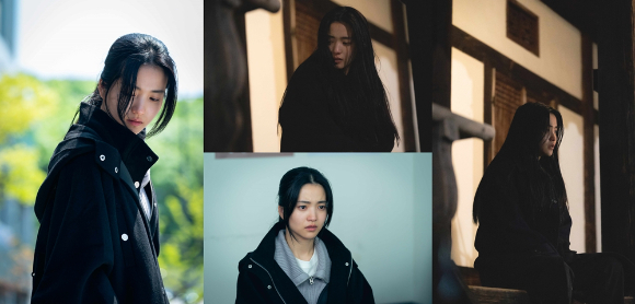 '악귀' 김태리 스틸컷 갈무리 [사진=SBS]