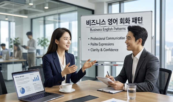 비즈니스 영어 회화 패턴: 일반 회화와 다른 세련된 비즈니스 커뮤니케이션