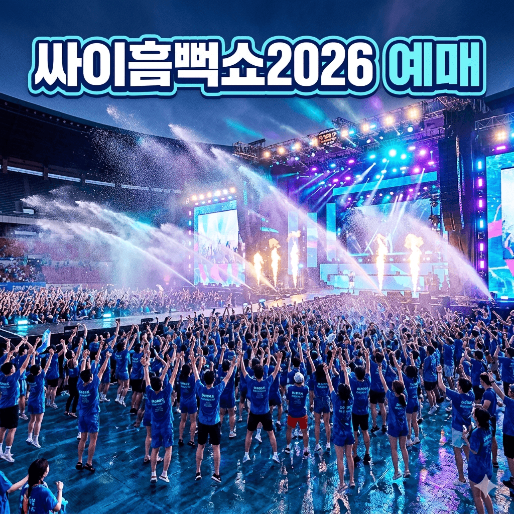 싸이흠뻑쇼2026