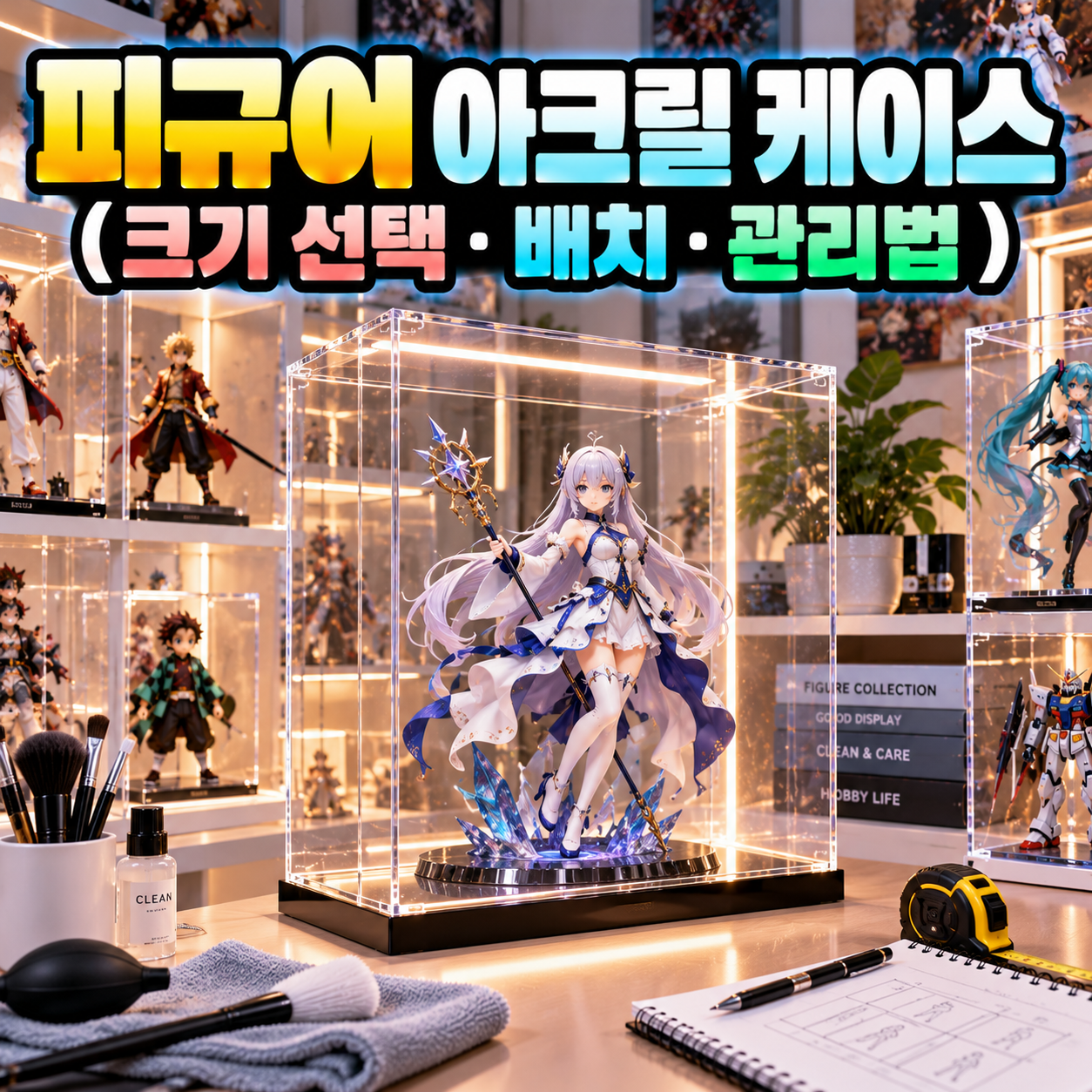 피규어 아크릴 케이스
