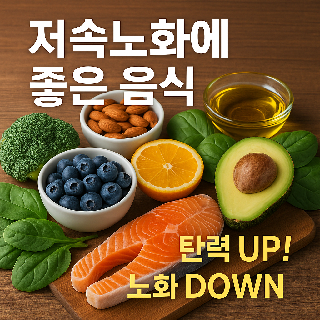 저속노화에 좋은음식