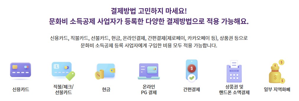 문화비소득공제