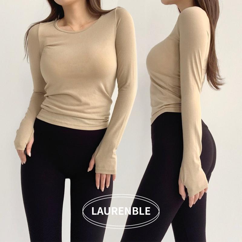 세미크롭 필라테스상의긴팔 필라테스복 요가복 필라테스커버업 필라테스옷