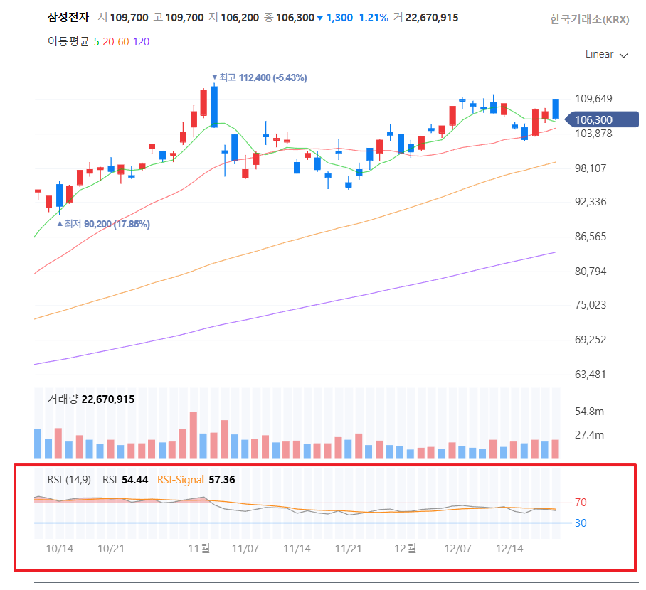 RSI 지표