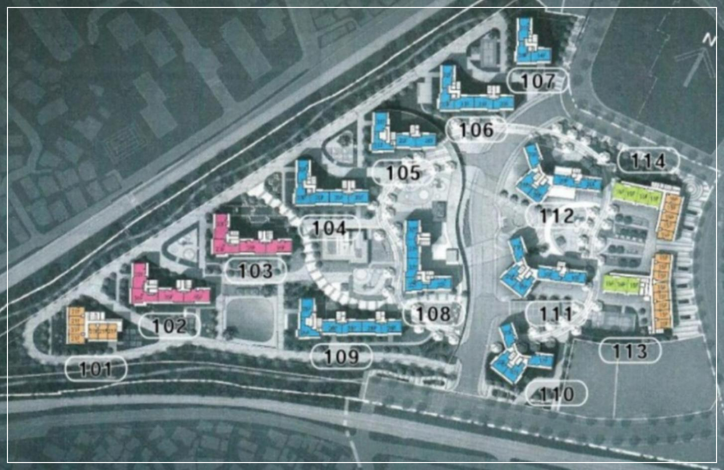 개과천선의 분양정보-서울시 동대문구 휘경동 분양 '휘경자이 디센시아' 23년 상반기 분양 예정 (분양정보)-단지배치도