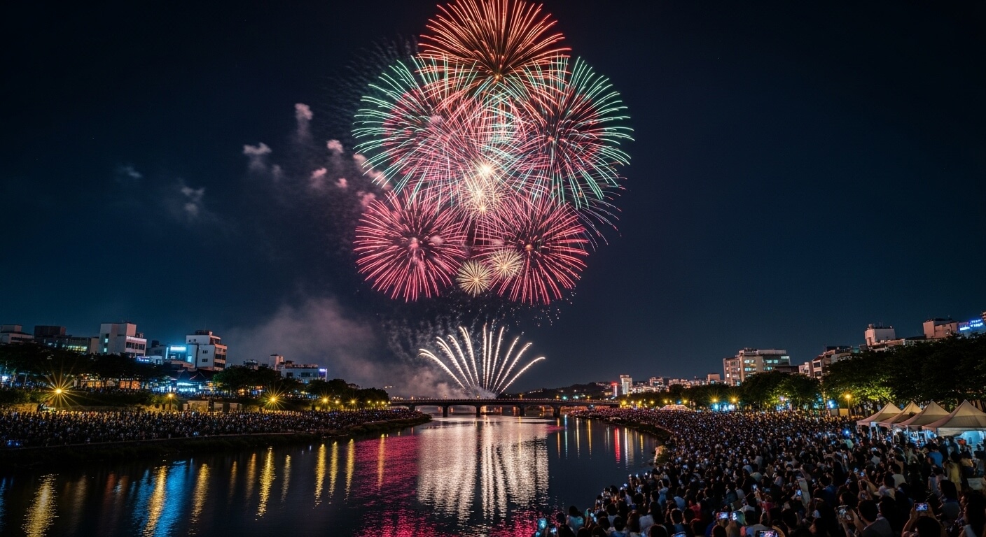 2025 진주 남강여름불꽃축제