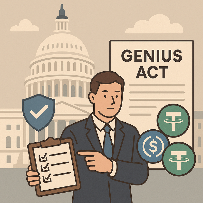 2025년 GENIUS Act 스테이블코인 규제안 해설