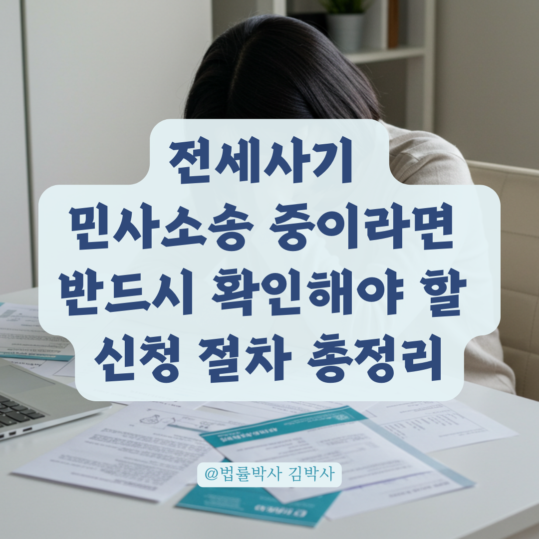 전세사기 민사소송 중이라면? 판결 전·후 피해자 신청 절차 총정리.