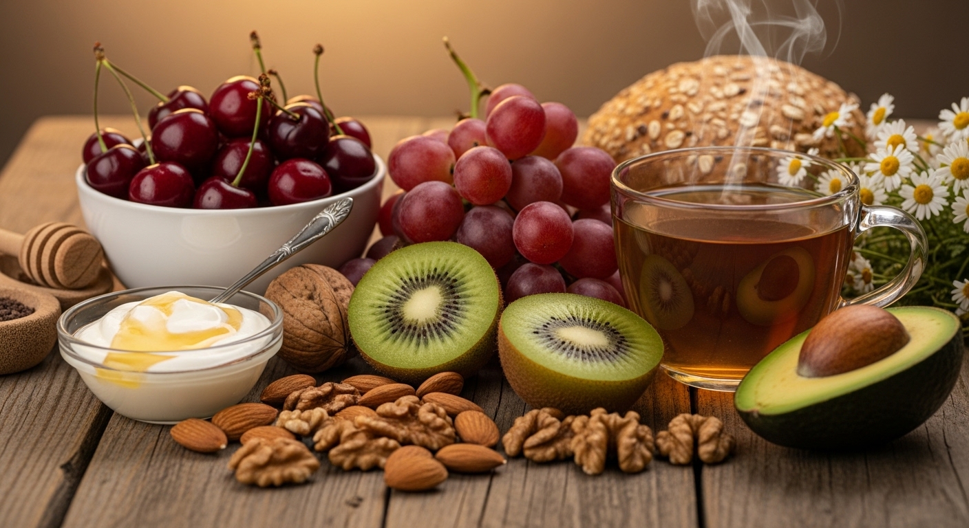 멜라토닌 많은 과일