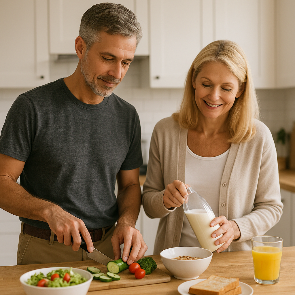 아침식사 전략 (40대 당뇨병, 혈당관리, 단백질) 관련 사진