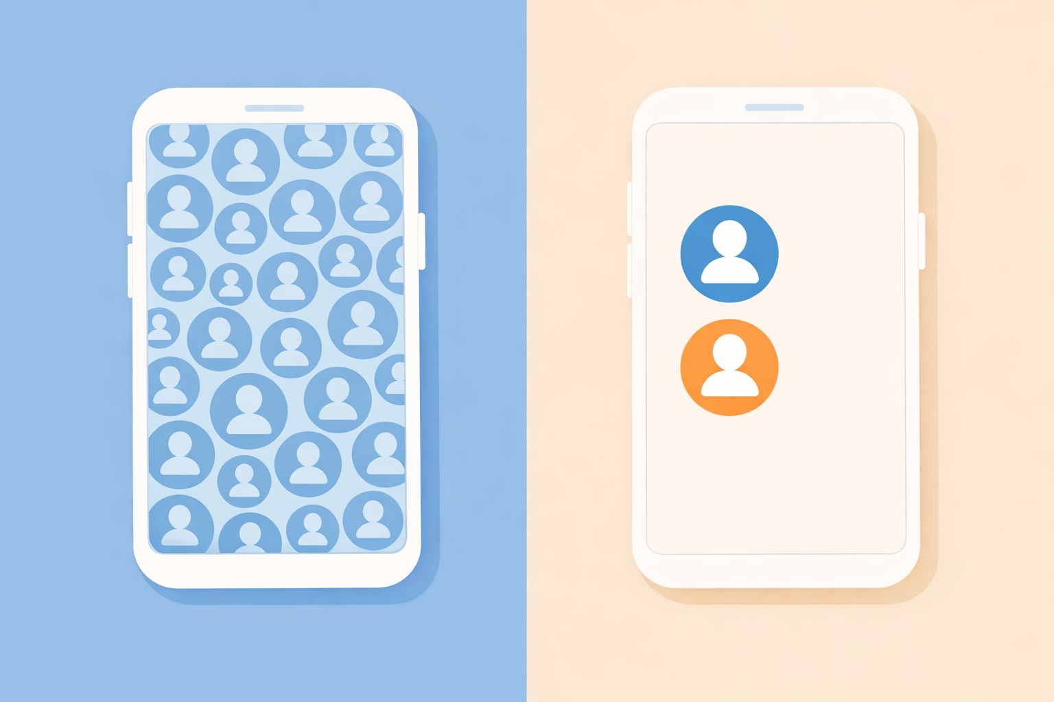 나이가 들수록 연락할 사람이 줄어드는 이유 참조 썸네일 일러스트