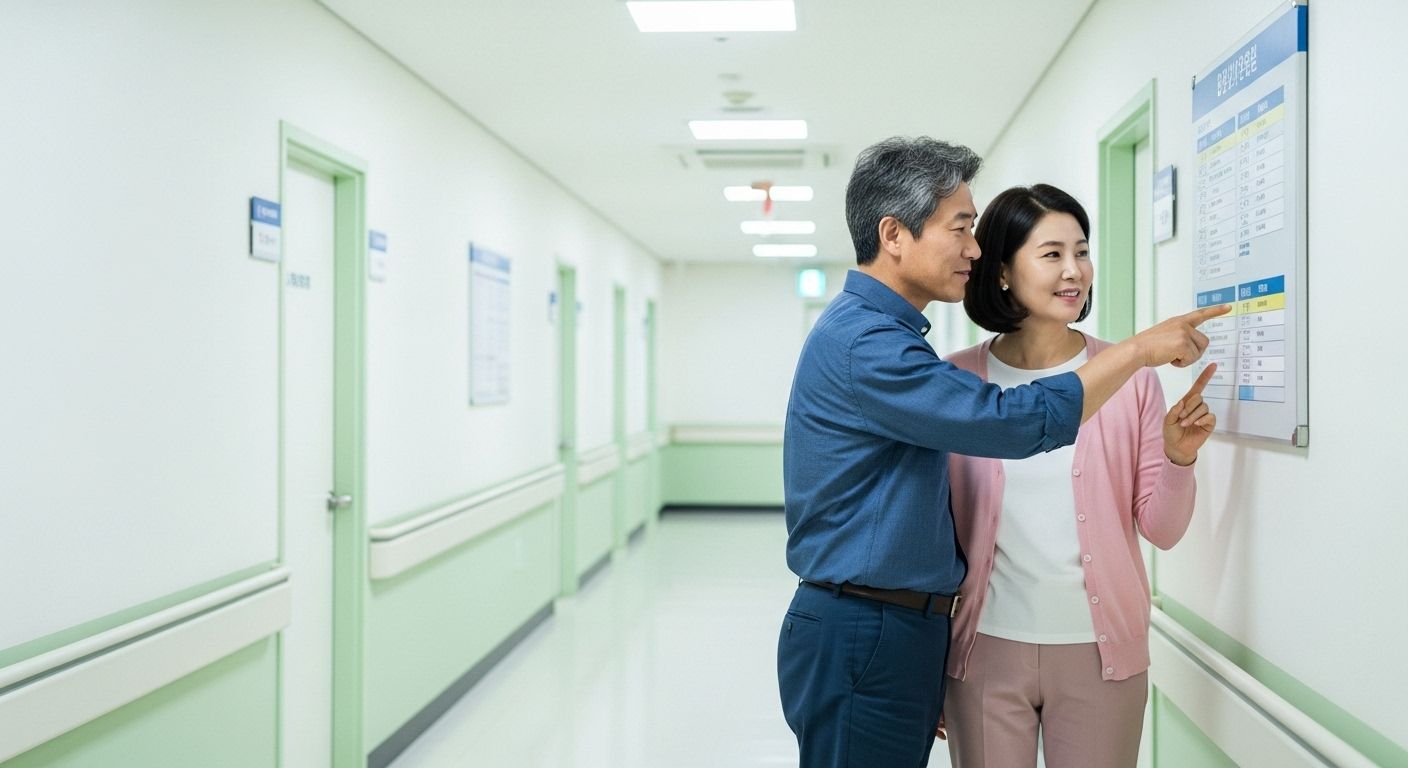 건강 검진 일정으로 확인하는 부부