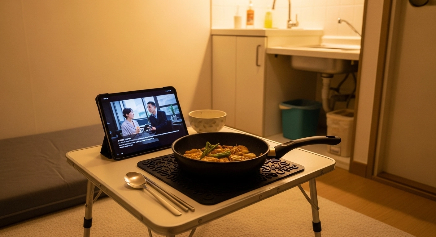 배달비 아끼는 10분 컷 자취생 식단, 설거지까지 완벽한 원팬 요리 루틴