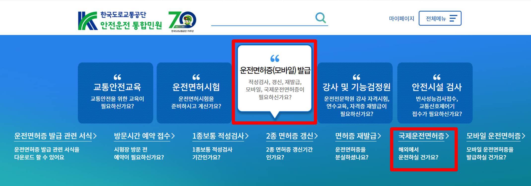 국제운전면허증 발급 방법