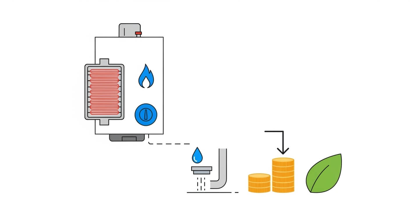 2. 콘덴싱 보일러의 에너지 효율과 절감 효과