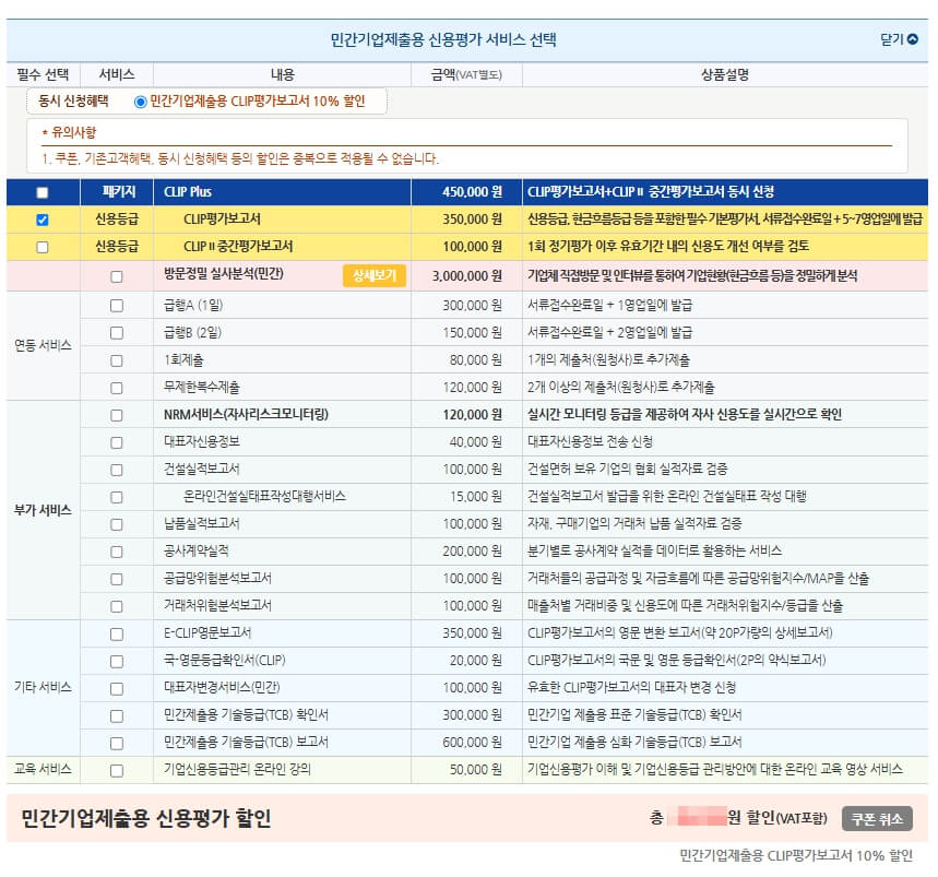 기업신용평가 신청방법