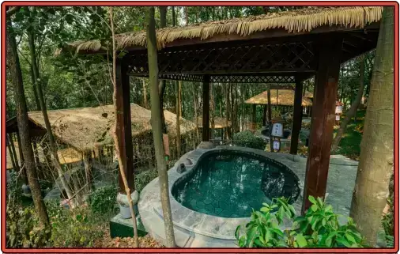 장가계-완푸온천-온천탕