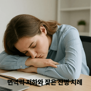 4. 면역력 저하와 잦은 잔병치레