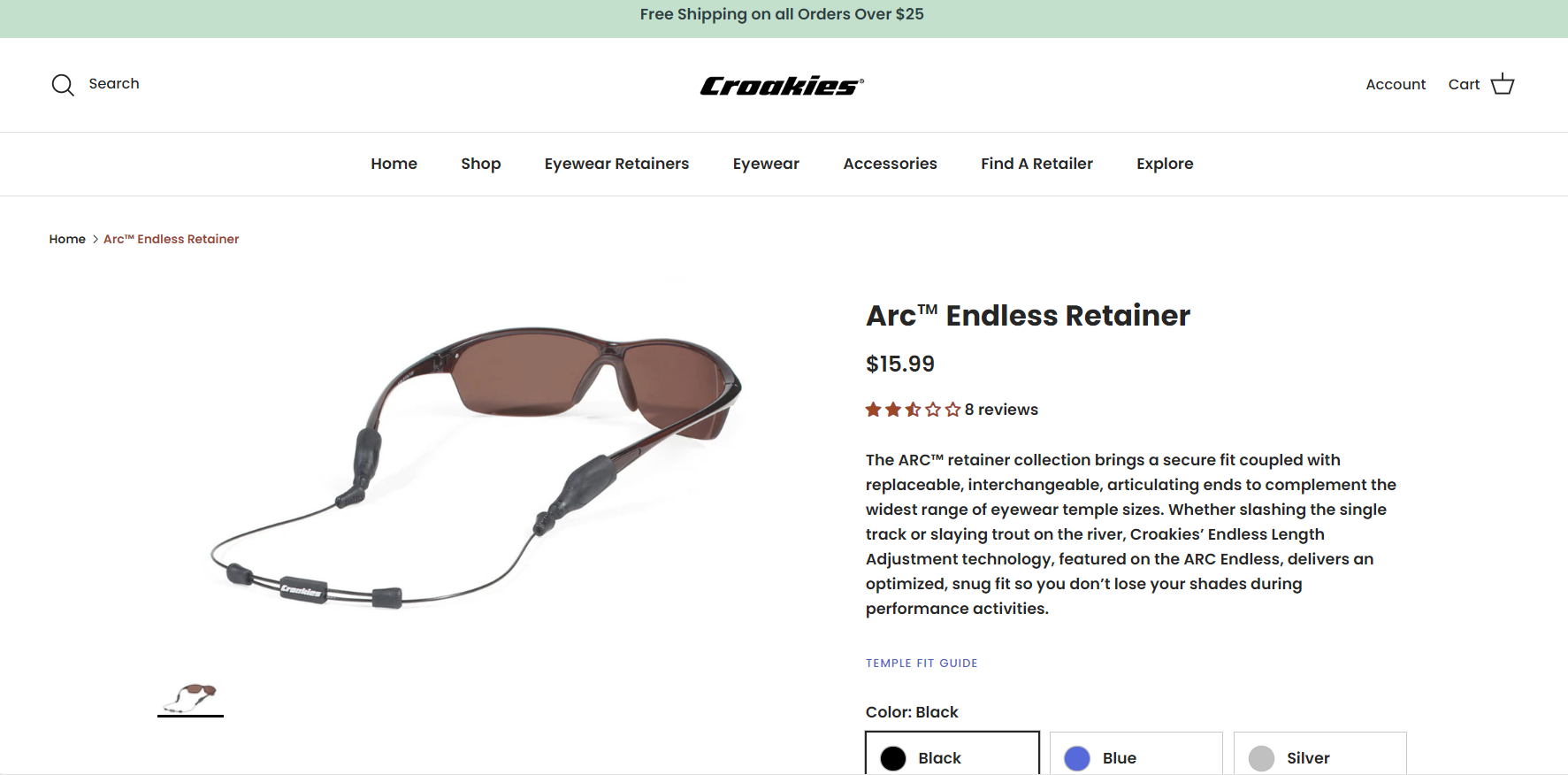Croakies ARC Endless System