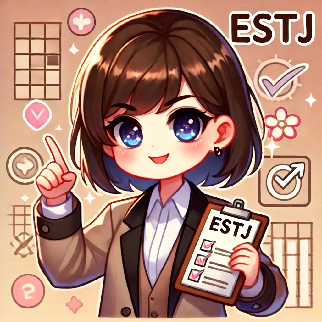 MBTI ESTJ 여자성격 유형