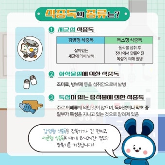 장마철 식중독 조심! [여름철 건강을 지키는 똑똑한 위생관리법]