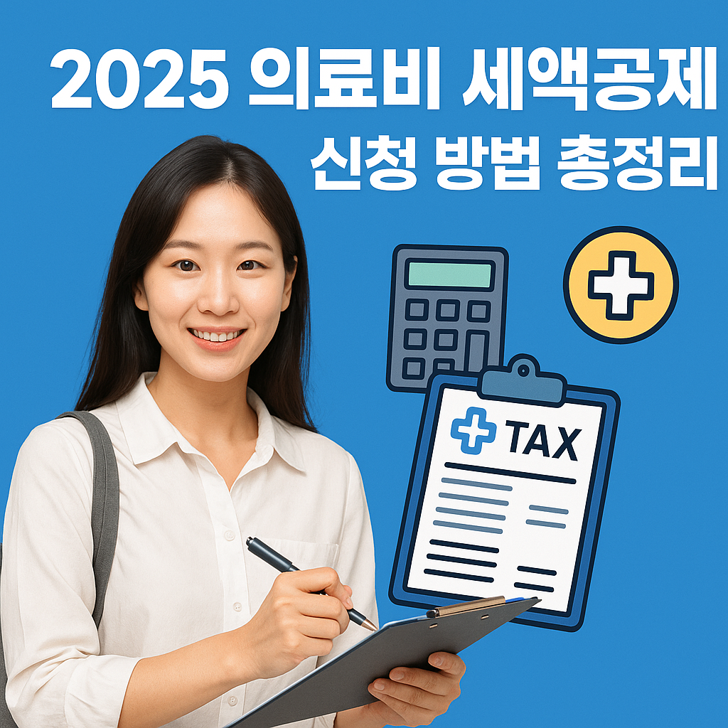 2025년 의료비 세액공제 신청 방법을 총정리했습니다. 신청 자격, 절차, 필요 서류, 환급 꿀팁까지 한눈에 확인하고 빠르게 준비하세요.