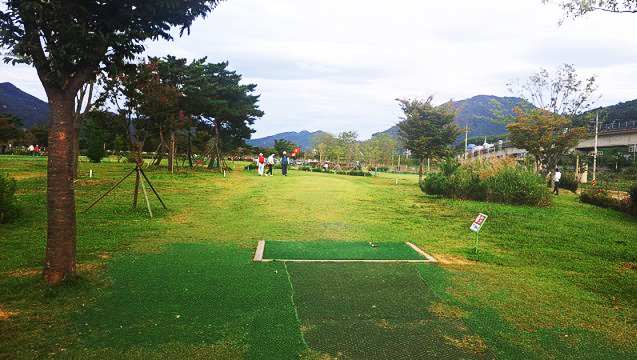 경상남도 양산시 황산파크골프장 소개