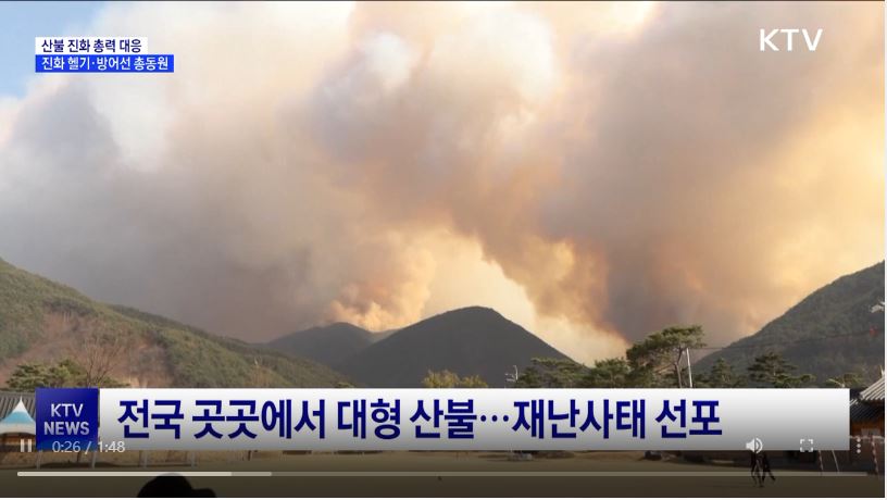 특별재난지역 지원금 신청방법, 경북 의성 산불 특별재난지역 지정 검토