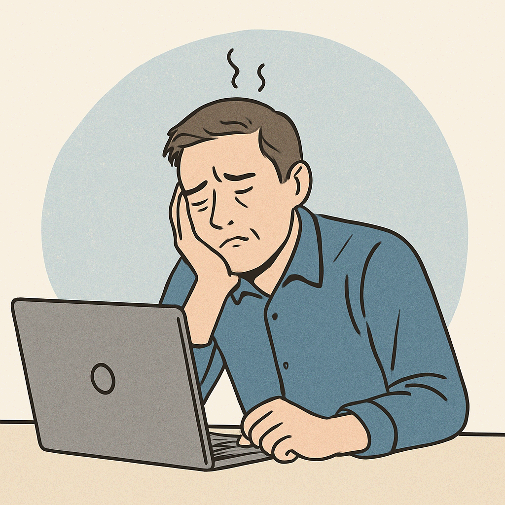 🧠 뇌를 피곤하게 만드는 생활 습관 7가지 — 무의식 속 에너지 누수