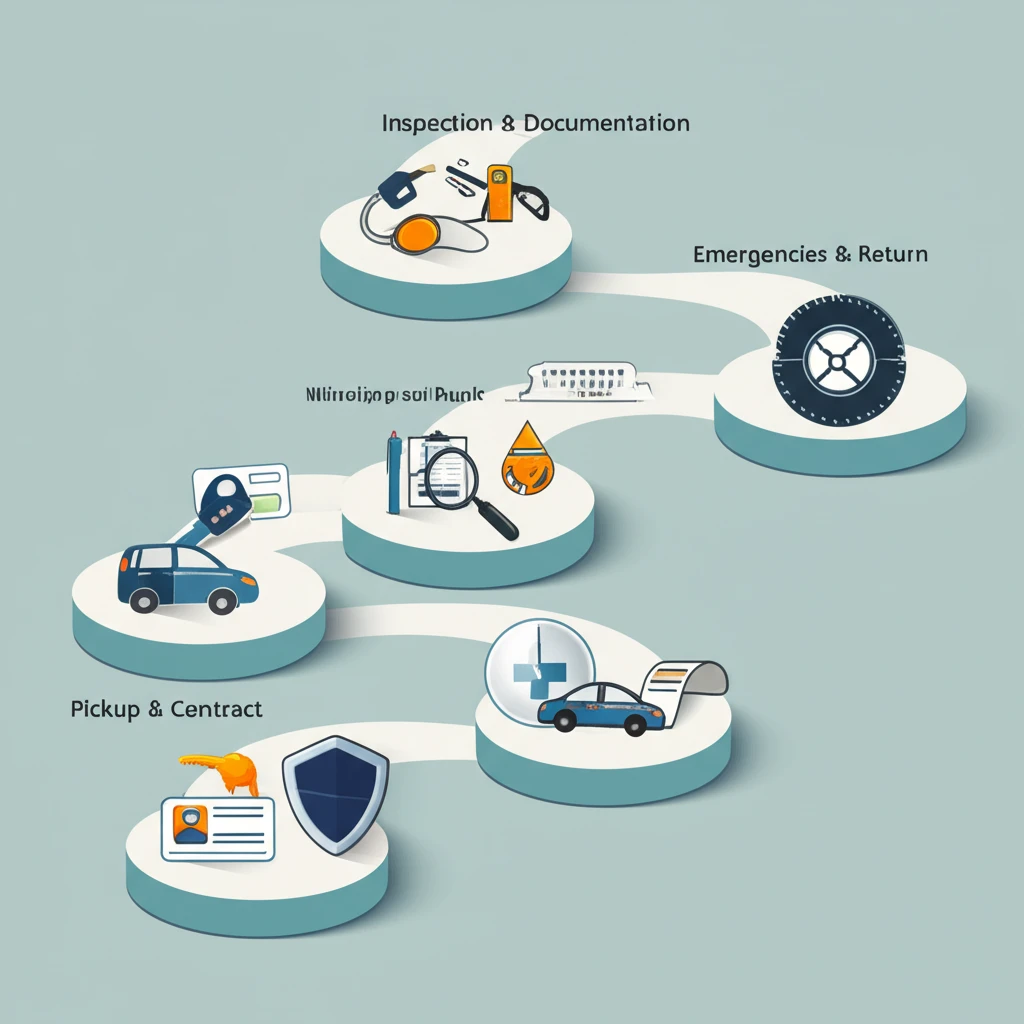 렌터카 픽업 실수 방지 보험과 계약 ..