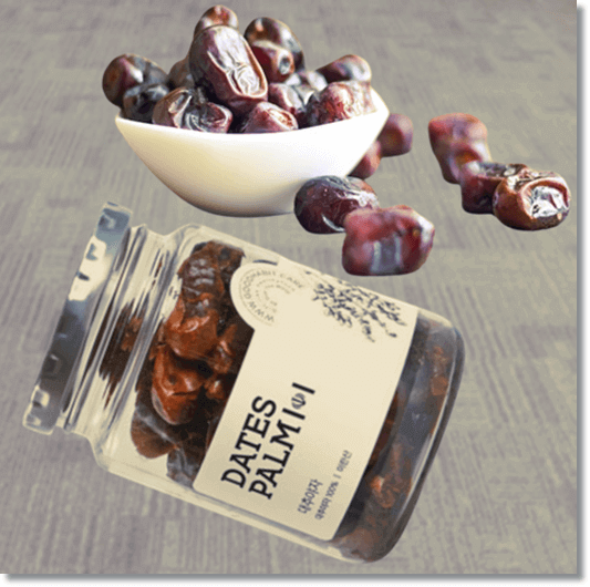 대추야자 먹는 법, 병에든 대추야자