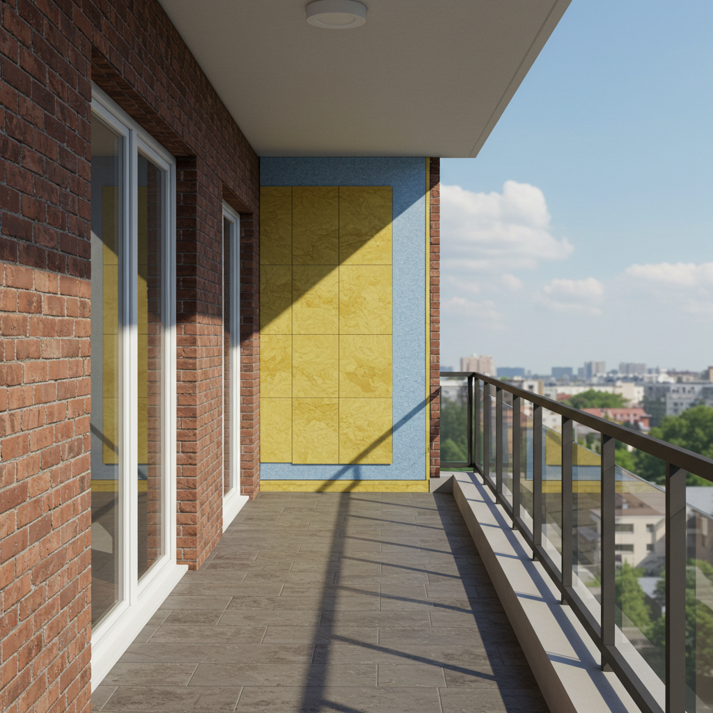 발코니 단열 이미지