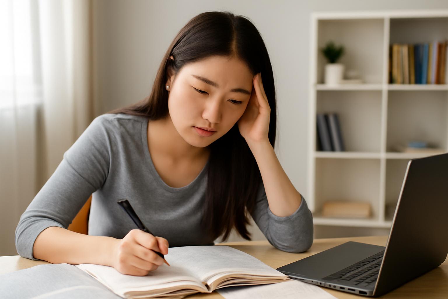 대학생 중간고사 기말고사