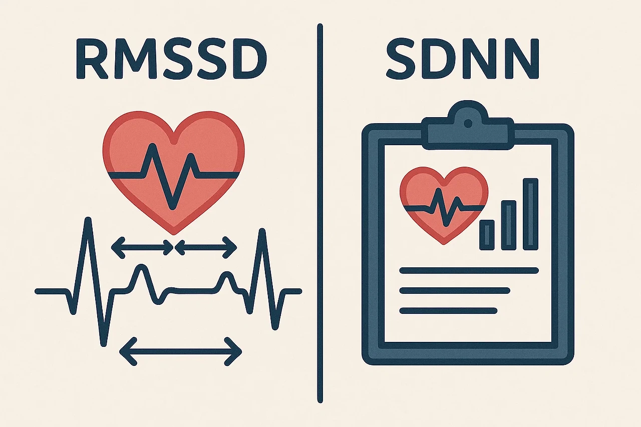 RMSSD와 SDNN