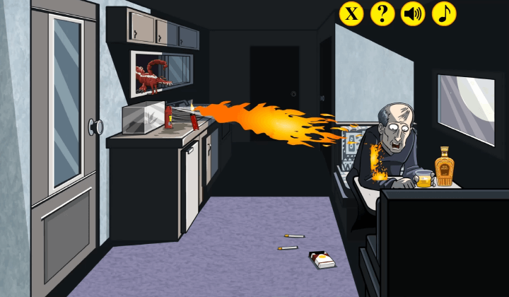 가스가-폭발하여-옷에-불이-붙는-화면