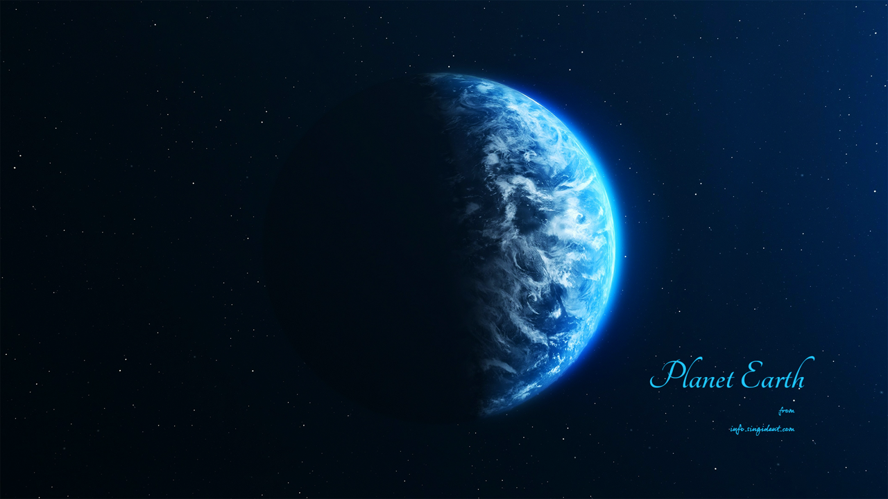 01 지구 C - Planet Earth 우주배경화면