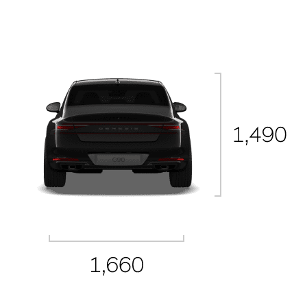 제네시스 G90 블랙