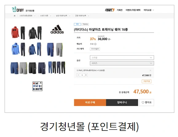 경기도 청년복지포인트 사용할수있는곳