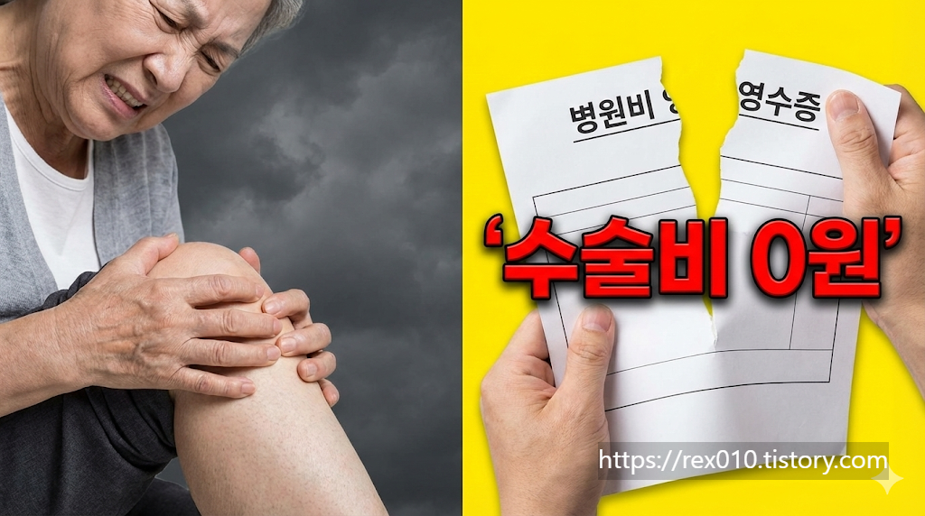 노인 무릎 인공관절 수술비 지원 혜택