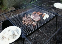 봉수산휴양림 바베큐 사진