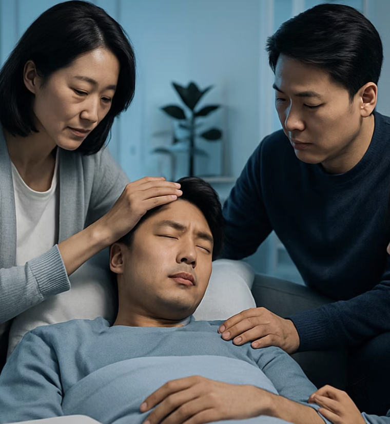 사람끼리는 절대 옮지 않아요
