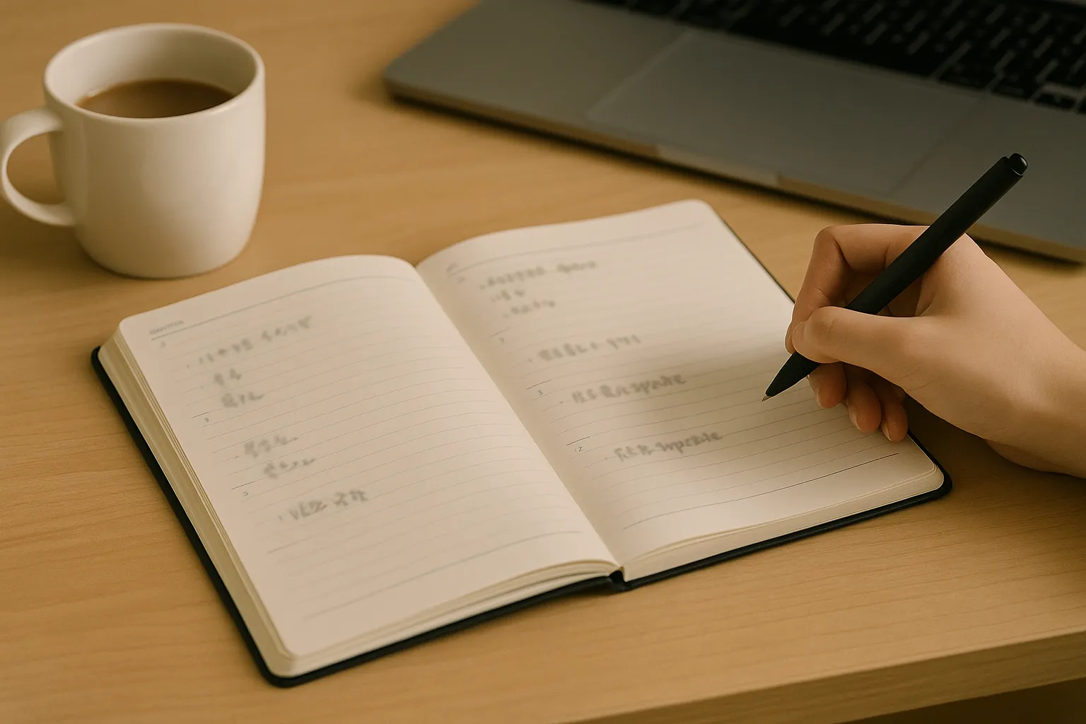 자격증과 이력서를 함께 계획하는 다이어리