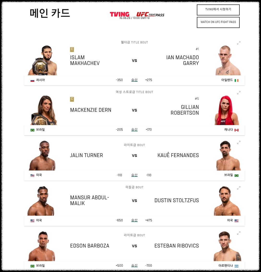 UFC 330