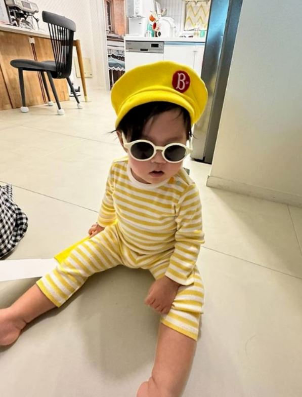 지소연 송재희 딸 하엘 사진