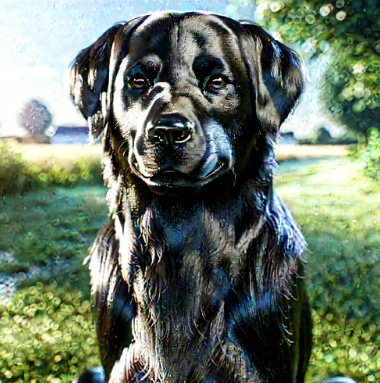 검은 강아지 꿈